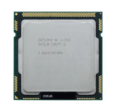 599311-L21 - HP 3.06GHz 2.5GT/s DMI 4MB L3 Cache Socket LGA 1156 Intel Core i3-540 2-Core Processor