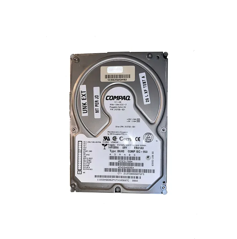 59H6606 - IBM Ultrastar 9LP 9.1GB 7200RPM Ultra Wide SCSI 80-Pin 1MB Cache 3.5-inch Hard Drive