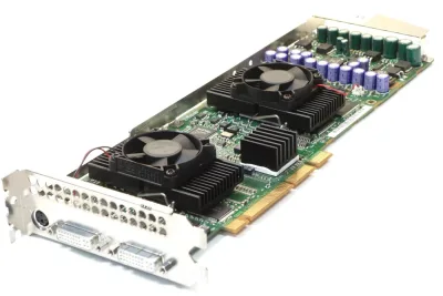 59P5000 - IBM 3Dlabs Wildcat4 7110 AGP 2xDVI Video Card