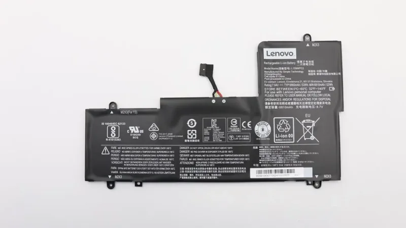 5B10K90778 - Lenovo 4-Cell 7.64V 53Wh Battery for Yoga 710-15ISK