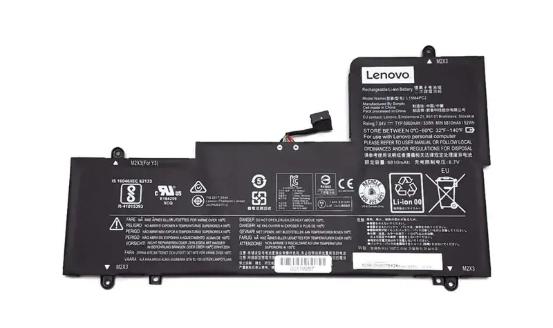 5B10K90802 - Lenovo 4-Cell 6844mAh 52Wh 7.6V Battery for Yoga 710-14ISK