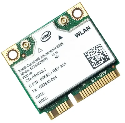 5K9GJ - Dell Intel Centrino 6235ANHMW Advanced-N 6232 WLAN Wireless Wi-Fi Card