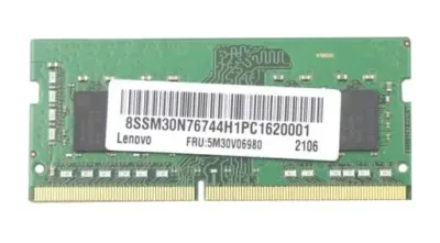 5M30V06980 - Lenovo 16GB DDR4-3200MHz PC4-25600 Non-ECC Unbuffered CL22 260-Pin SODIMM 1.2V Single Rank Memory Module