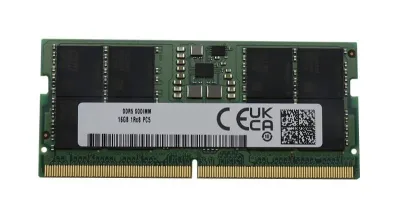 5M30Z71770 - Lenovo 16GB DDR5-4800MHz/PC5-38400 Non-ECC Unbuffered CL40 262-Pin SODIMM 1.1V Single Rank Memory Module
