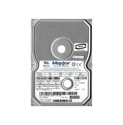 5T040H4 - Maxtor DiamondMax Plus 60 40GB 7200RPM ATA-100 2MB Cache 3.5-inch Hard Drive