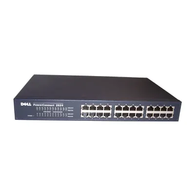 5X302 - Dell PowerConnect 2024 24 x Ports 10/100Base-T Fast Ethernet Rack-Mountable Ethernet Switch