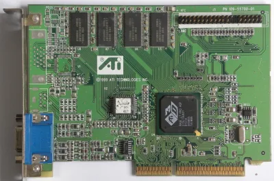 6000749 - Gateway Rage LT PRO DFP VGA 4MB AGP Video Card