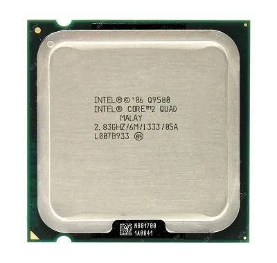 602073-001 - HP 2.83GHz 1333MHz FSB 6MB L2 Cache Socket LGA775 Intel Core 2 Quad Q9500 4-Core Processor