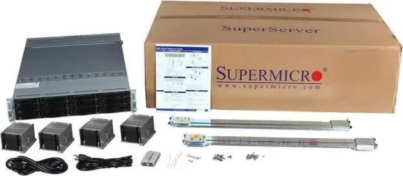 Supermicro 6027TR-DTRF SuperServer 2-Node Server. In Stock