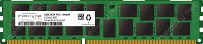 HP 604502-B21#0D1 8GB PC3-10600 DDR3-1333MHz ECC Registered CL9 RDIMM 1.35V Dual-Rank Memory Module