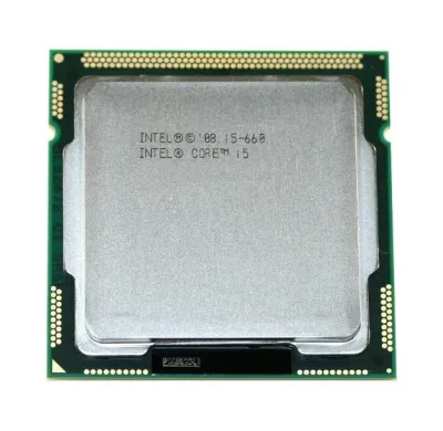 604615-001 - HP 3.33GHz 2.50GT/s DMI 4MB L3 Cache Intel Core i5-660 Dual Core Desktop Processor