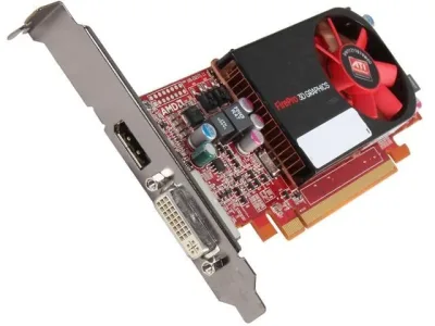 608528-002 - HP FirePro V3800 512MB PCI-Express x 16 Graphics Card