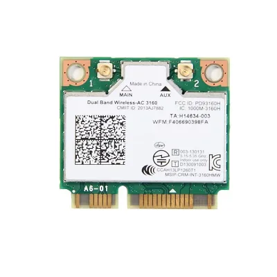 60Y3249 - Lenovo 802.11b/g/n Mini-PCI Express Wireless LAN Card II for ThinkPad T420