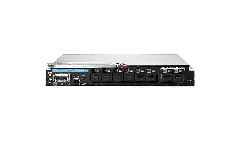 HP 6120XG ProCurve 6120XG 8 x SFP+ Ports 10GBase-X + 1 x 10GBase-CX4 Managed Gigabit Ethernet Blade Switch for BLc3000 Enclosure. In Stock