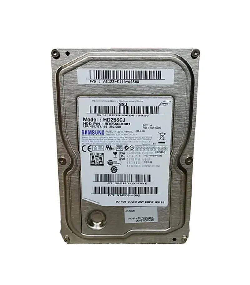 614558-002 - HP 250GB 7200RPM SATA 3Gb/s 3.5-inch Hard Drive
