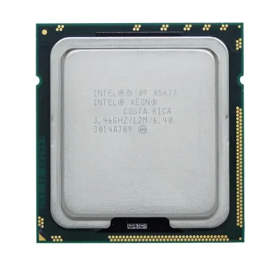 616007-001 - HP 3.46GHz 6.40GT/s QPI 12MB L3 Cache Socket LGA1366 Intel Xeon X5677 Quad-Core Processor