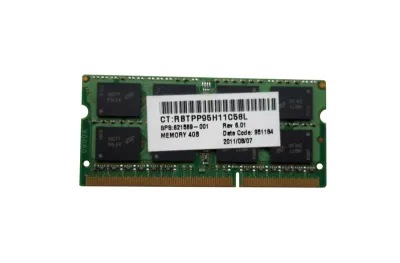 621569-001 - HP 4GB DDR3-1600MHz PC3-12800 non-ECC Unbuffered CL11 204-Pin SoDimm 1.35V Low Voltage Memory Module