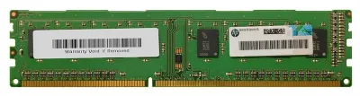 6362B6 - HP 2GB PC3-12800 DDR3-1600MHz non-ECC Unbuffered CL11 UDIMM Single-Rank Memory Module