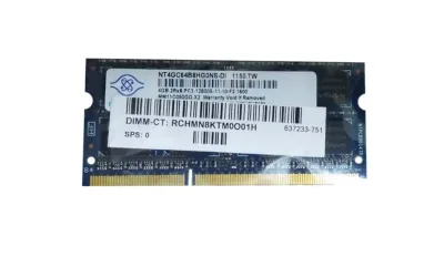 637233-751 - HP 4GB DDR3-1600MHz PC3-12800 non-ECC Unbuffered CL11 204-Pin SoDimm 1.35V Low Voltage Dual Rank Memory Module