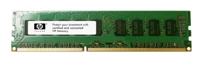 637593-001 - HP 2GB DDR3-1333MHz PC3-10600 ECC Unbuffered CL9 240-Pin DIMM 1.35V Low Voltage Dual Rank Memory Module