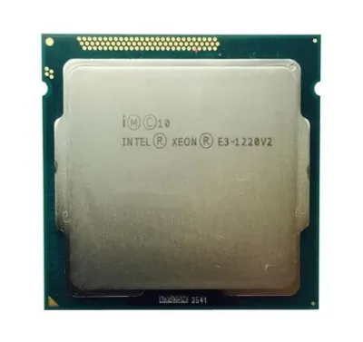 639701-B21 - HP 3.10GHz 5.0GT/s DMI 8MB L3 Cache Socket LGA1155 Intel Xeon E3-1220 Quad-Core Processor