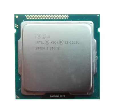 648253-001 - HP 2.30GHz 5.0GT/s DMI 3MB L3 Cache Socket LGA1155 Intel Xeon E3-1220LV2 Dual-Core Processor