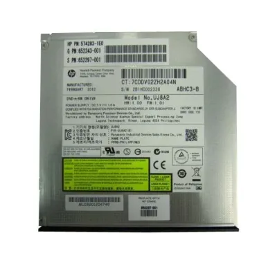 652243-001 - HP 9.5mm DVD-RW SATA Optical Drive