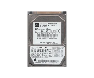 655-1056 - Apple 60GB 4200RPM ATA-100 2.5-inch Hard Drive