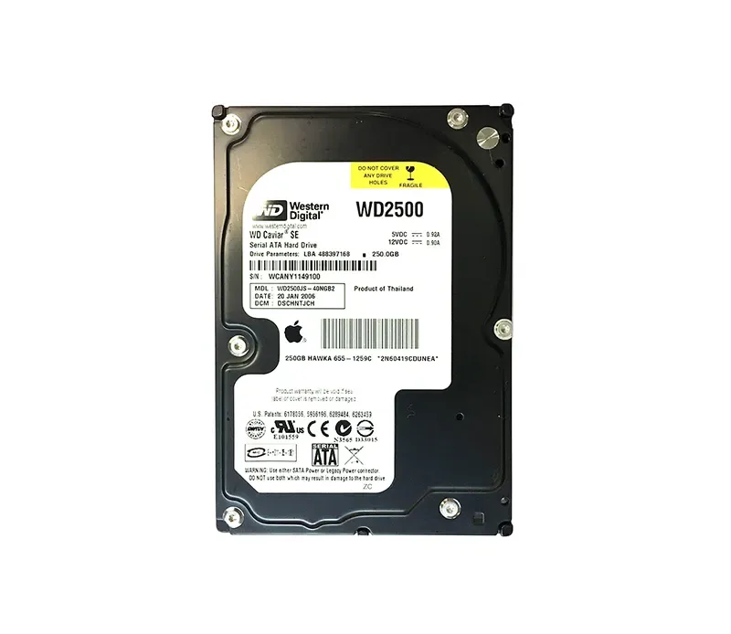 655-1259C - Apple 250GB 7200RPM SATA 3.5-inch Hard Drive