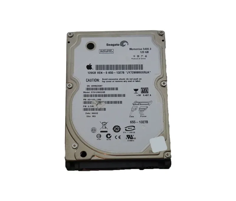 655-1327B - Apple 120GB 5400RPM SATA 1.5Gb/s 2.5-inch Hard Drive