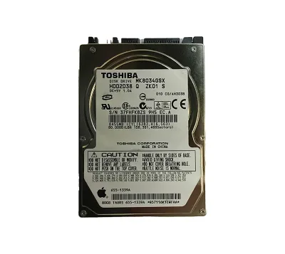 655-1339A - Apple 80GB 5400RPM SATA 1.5Gb/s 2.5-inch Hard Drive
