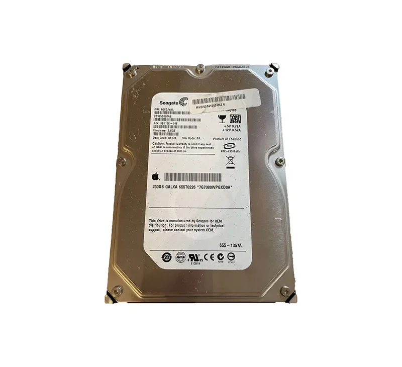 655-1357A - Apple 250GB 7200RPM SATA 1.5Gb/s 3.5-inch Hard Drive
