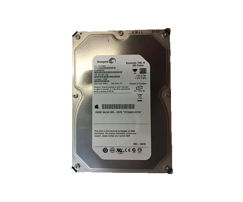 655-1357B - Apple 250GB 7200RPM SATA 1.5Gb/s 8MB Cache 3.5-inch Hard Drive