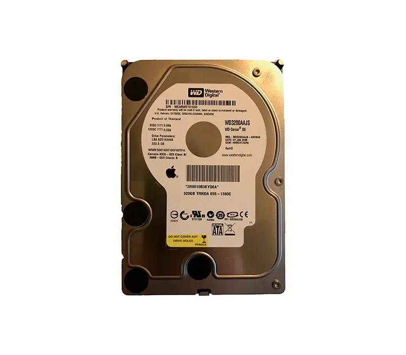 655-1380C - Apple Apple 320GB 7200RPM SATA 3Gb/s 8MB Cache 3.5-inch Hard Drive