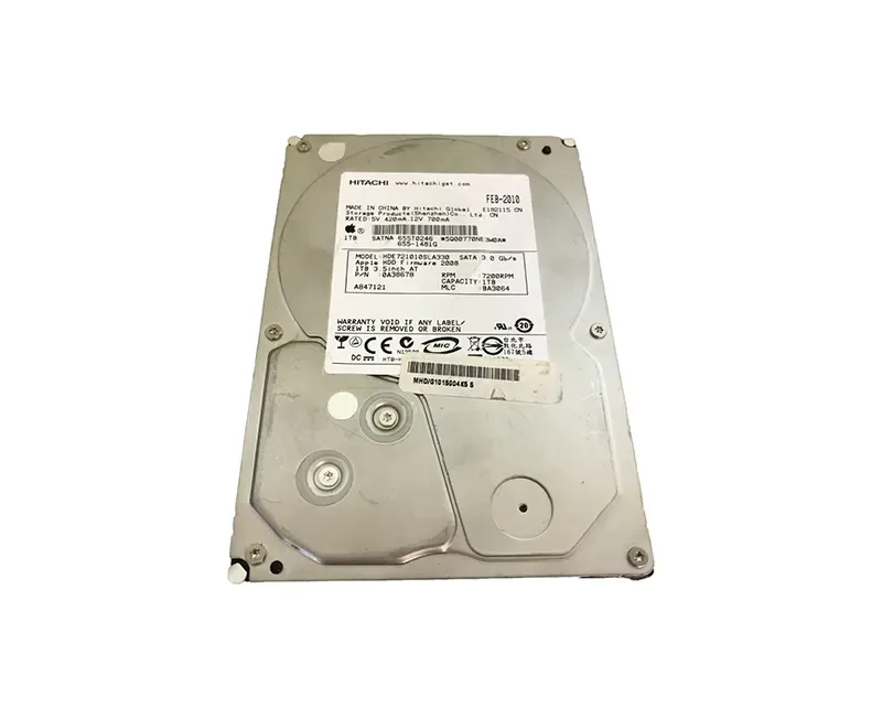 655-1481G - Apple 1TB 7200RPM SATA 3Gb/s 32MB Cache 3.5-inch Hard Drive