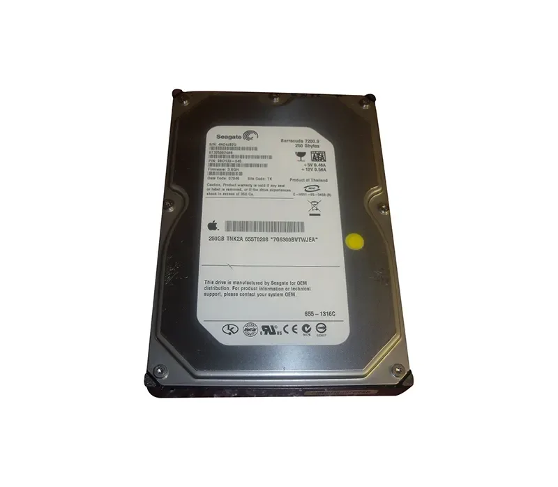 655T0208 - Apple 250GB 7200RPM SATA 3Gb/s 8MB Cache 3.5-inch Hard Drive