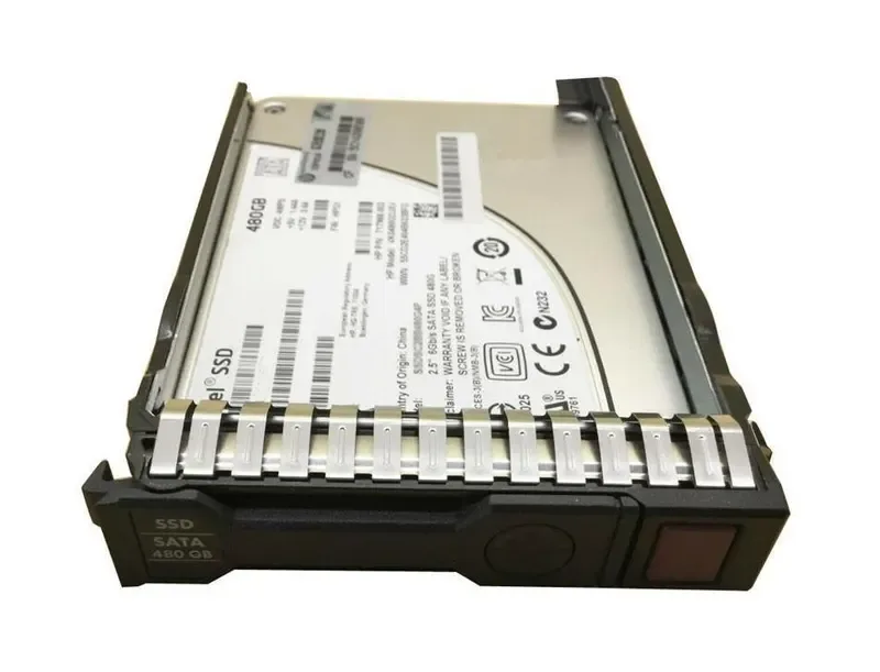 660822-001 - HP 480GB SATA 6Gb/s Quick Release Value Endurance 2.5-inch Solid State Drive