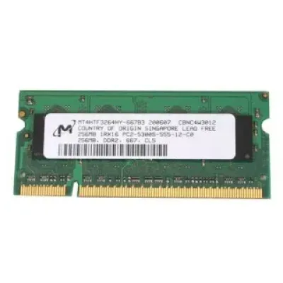 661-3911 - Apple 256MB DDR2-667MHz PC2-5300 CL5 200-Pin SoDIMM Memory Module for Mac Mini Late 2006