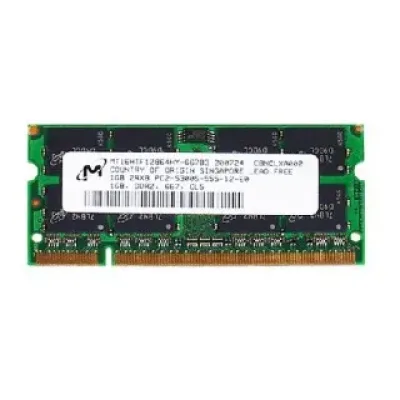 661-3962 - Apple 1GB DDR2-667MHz PC2-5300 non-ECC Unbuffered CL5 200-Pin SoDIMM Dual Rank Memory Module for MacBook Pro