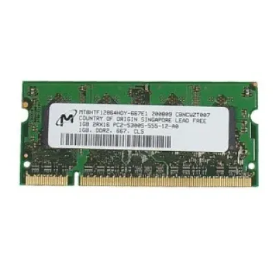 661-3978 - Apple 1GB DDR2-667MHz PC2-5300 non-ECC Unbuffered CL5 200-Pin SoDIMM Dual Rank Memory Module for MacBook Pro A1151