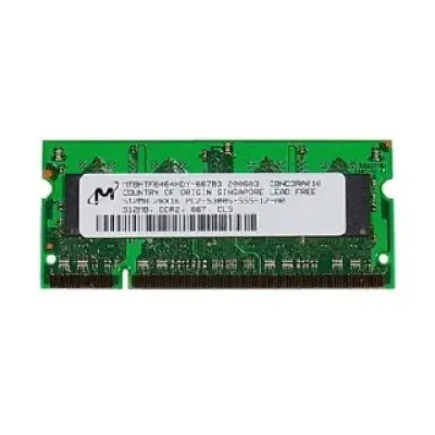 661-3993 - Apple 512MB DDR2-667MHz PC2-5300 non-ECC Unbuffered CL5 200-Pin SoDIMM Dual Rank Memory Module for MacBook Pro