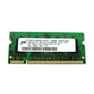 661-4365 - Apple 1GB DDR2-667MHz PC2-5300 non-ECC Unbuffered CL5 200-Pin SoDIMM Dual Rank Memory Module for MacBook Pro A1229