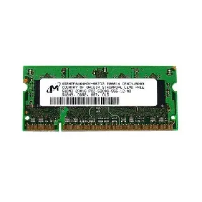 661-4573 - Apple 512MB DDR2-667MHz PC2-5300 non-ECC Unbuffered CL5 200-Pin SoDIMM Single Rank Memory Module for MacBook Pro