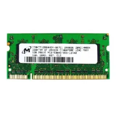 661-4574 - Apple 1GB DDR2-667MHz PC2-5300 non-ECC Unbuffered CL5 200-Pin SoDIMM Dual Rank Memory Module for MacBook Pro