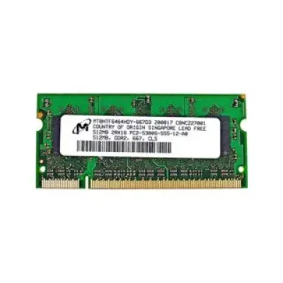 661-4705 - Apple 512MB DDR2-667MHz PC2-5300 non-ECC Unbuffered CL5 200-Pin SoDIMM Single Rank Memory Module for MacBook Pro