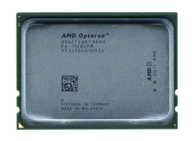 663373-L21 - HP 2.2GHz 3200MHz HTL 16MB L3 Cache Socket G34 AMD Opteron 6274 16-Core Processor