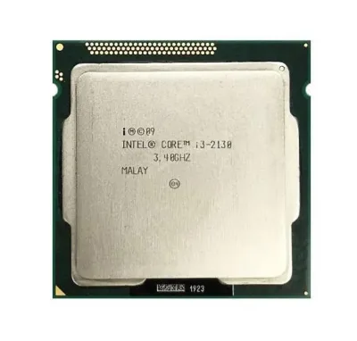 663419-L21 - HP 3.40GHz 5GT/s DMI 3MB L3 Cache Socket LGA1155 Intel Core i3-2130 2-Core Processor