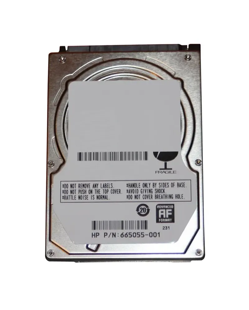 665055-001 - HP 1TB 5400RPM SATA 3Gb/s 8MB Cache 2.5-inch Hard Drive