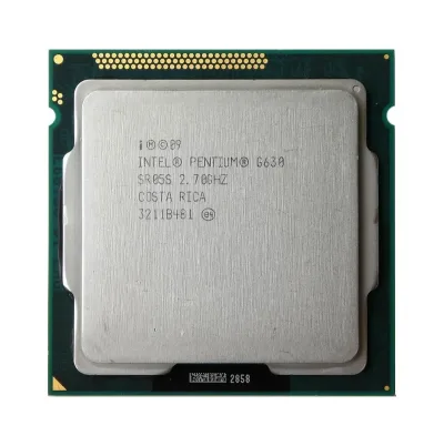 665122-001 - HP 2.70GHz 5.0GT/s DMI 3MB L3 Cache Socket LGA 1155 Intel Pentium G630 Dual-Core Processor