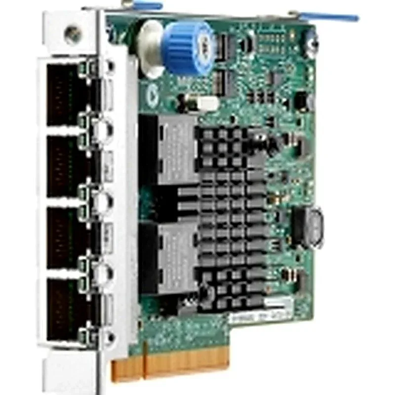 HPE 665238-001 4-Ports 1Gb/s 10/100/1000Base-T PCI-Express x4 366FLR FIO Gigabit Ethernet Network Adapter